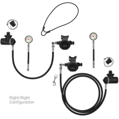 Sample XT1/XT4 Right/Right Configuration Sidemount Package