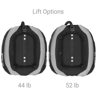 Choose 44 or 52 lb Lift