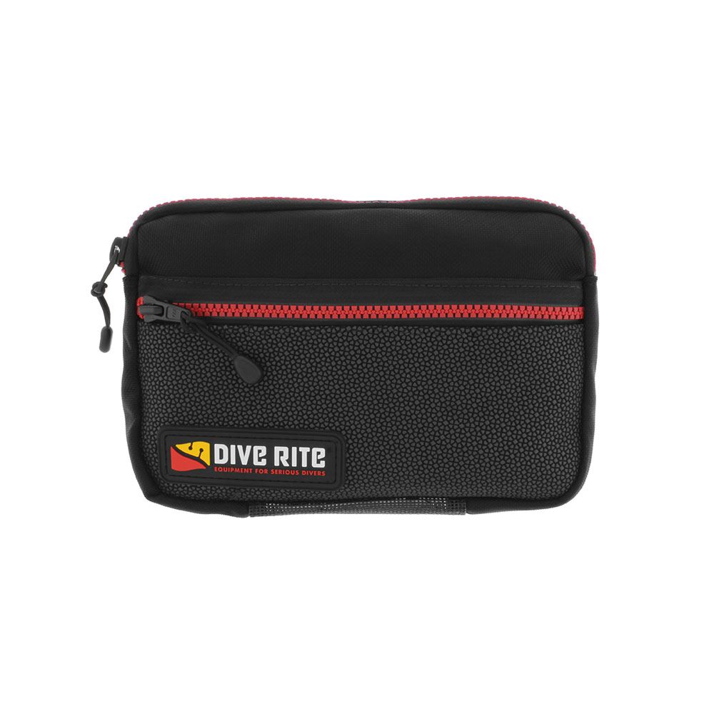 Dive Rite Horizontal DC Bellows Pocket w/ Zipper Closure