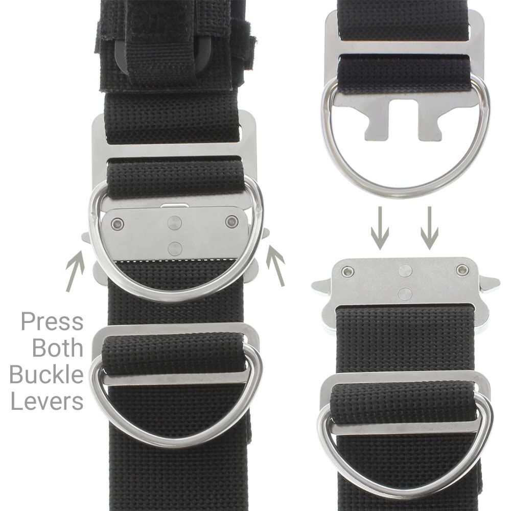 393 Quick Release Safety Buckle (QRSB) - Lifesaving Systems