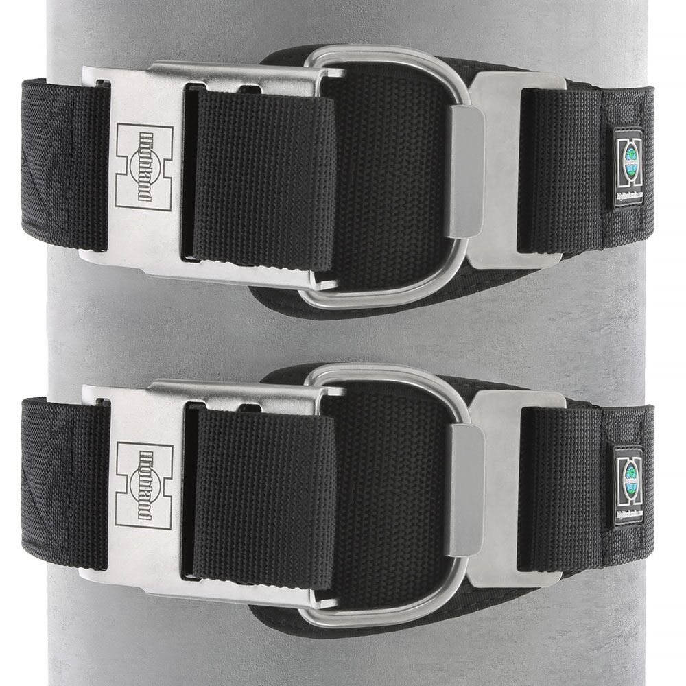 Nylon Straps 7' Metal Push Button Buckle/loop lok end