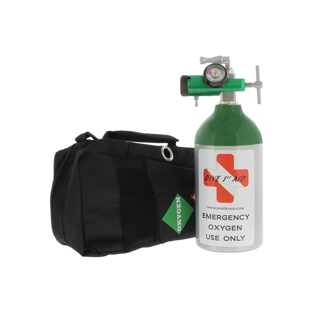 Dive 1st Aid Oxygen Rescue Kit (Small Cylinder) Dive Gear Express®