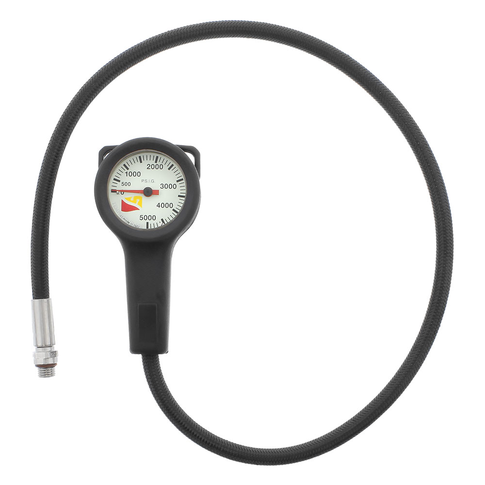 Dive Rite SPG, Boot w/{32 in 81 cm} Hose in PSI Dive Gear Express®