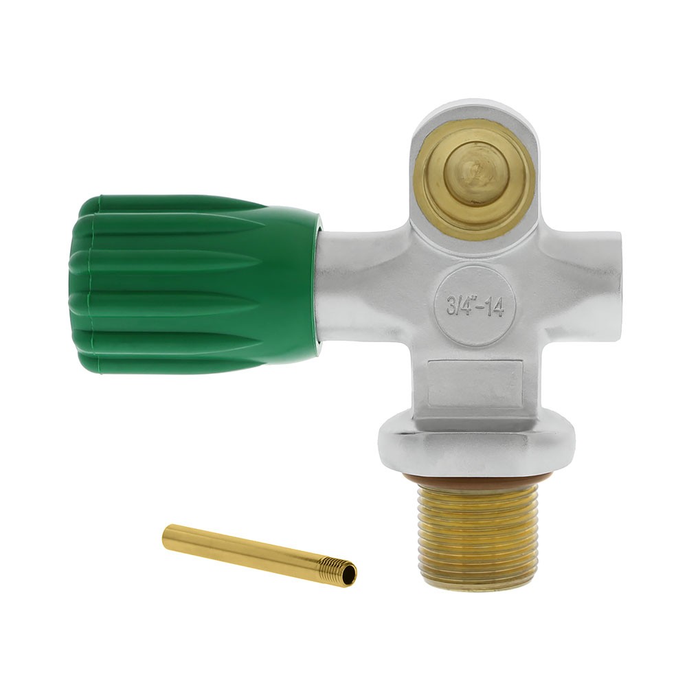 DGX Premium O2 Pro Valve, Right (Typical Side) | Dive Gear Express®