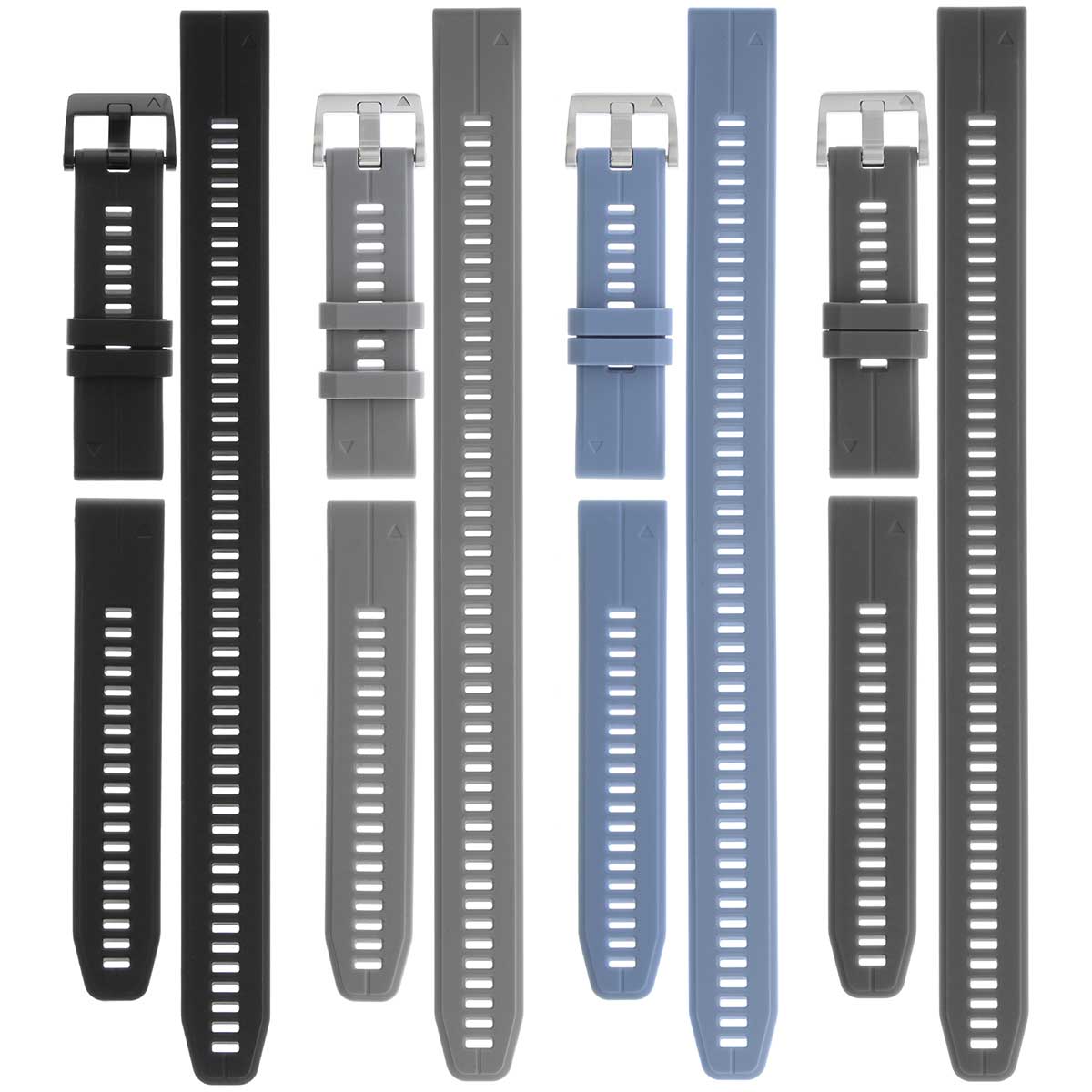Garmin QuickFit 22 Silicone Watch Band 3 Piece Sets Fits G1 Series Dive Gear Express