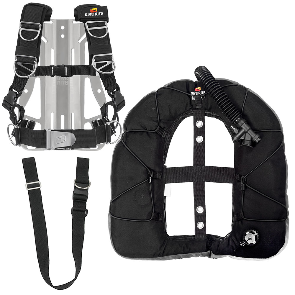 DGX Custom Dive Rite TransPlate Doubles Package Dive Gear Express®