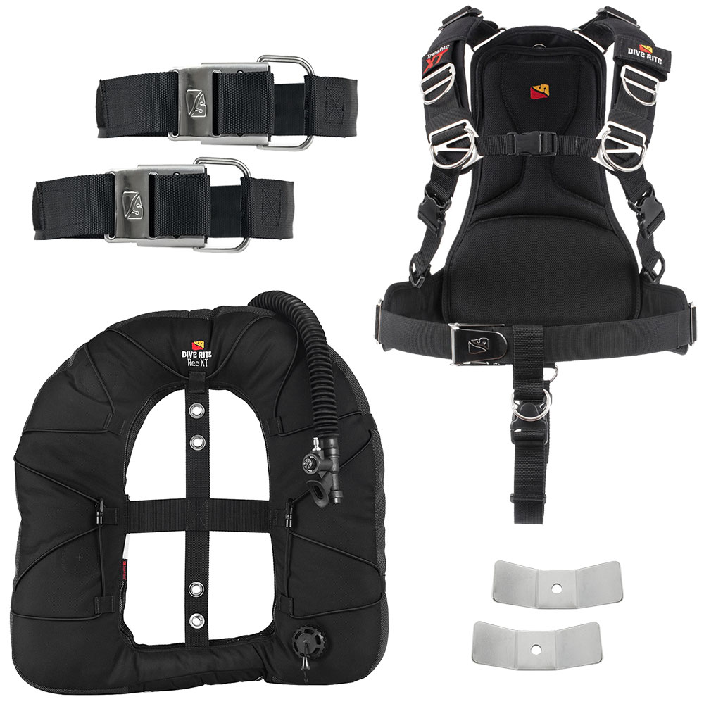 DGX Custom Dive Rite TransPac XT Doubles Package Dive Gear Express®