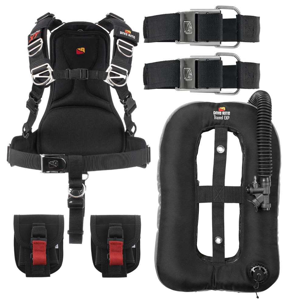 DGX Custom Dive Rite TransPac XT Singles Package Dive Gear Express®
