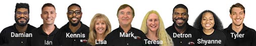 Dive Gear Express team members
