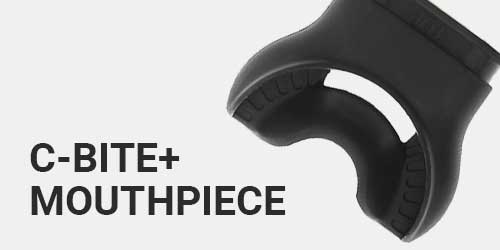 Comfortable C-Bite+ Mouthpiece