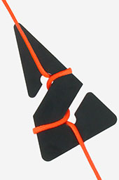 Example of line wrapped on marker