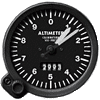 Blackface Aircraft Altimeter