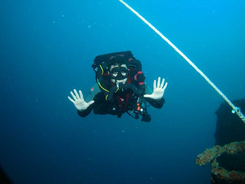 Rebreather Diver