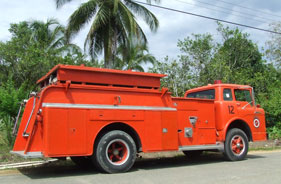 Orange Firetruck